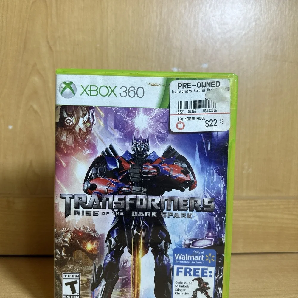 Xbox 360 Transformers Rise of the Dark Spark
